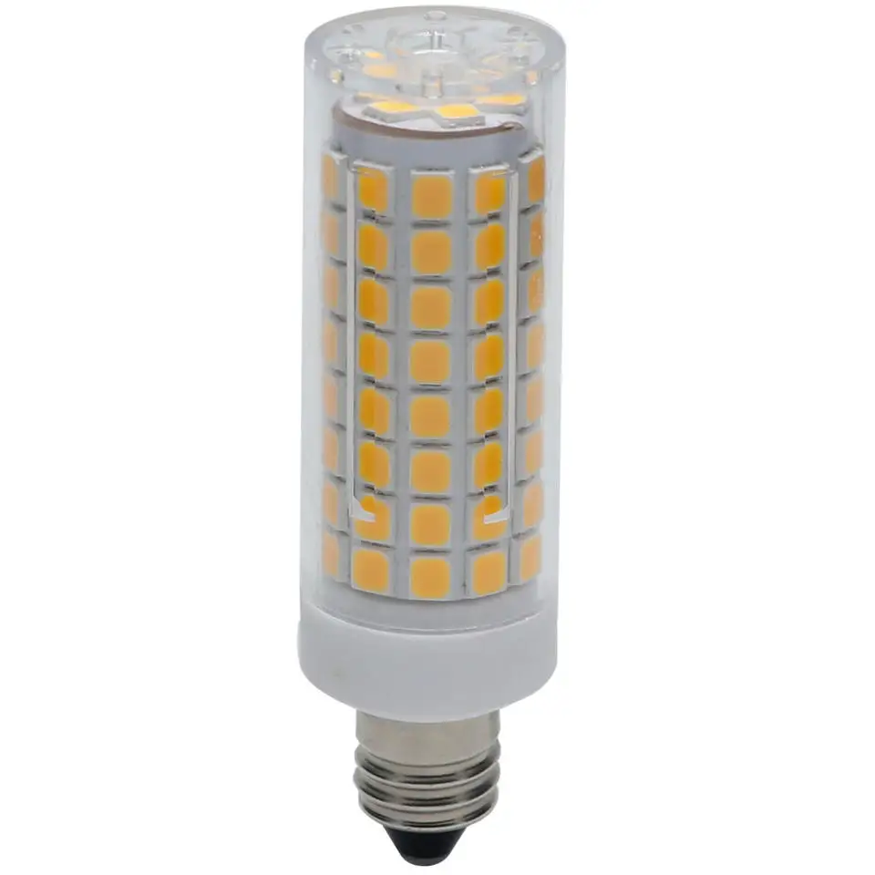 High lumen flux smd2835 102pcs ac120v ac220v 7w e12 e11 led bulb