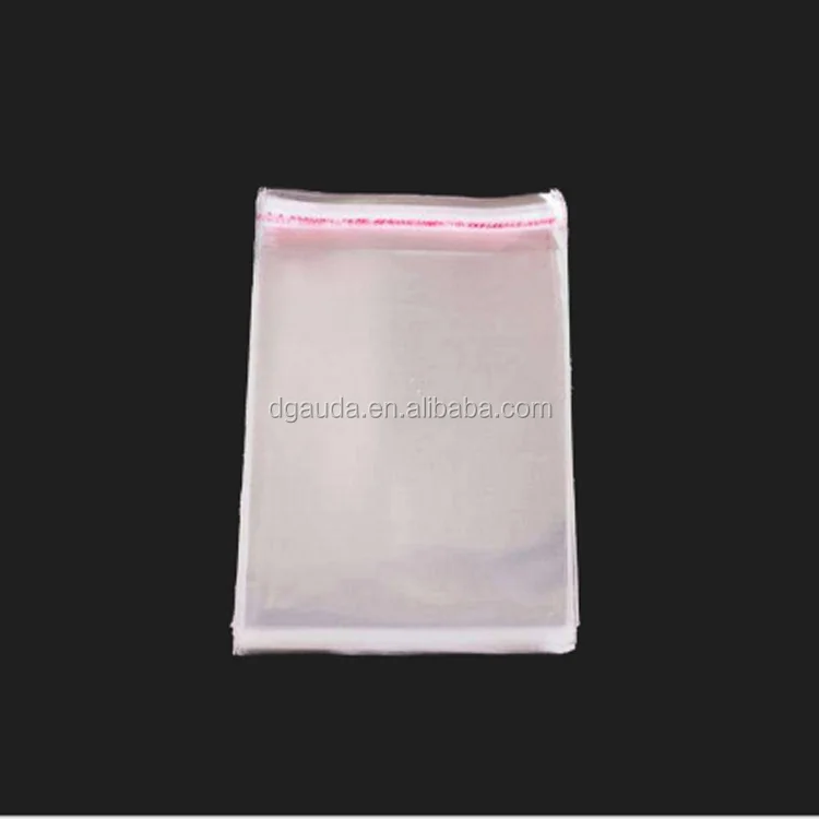 T shirts or cellphone  packaging  self  adhesive clear opp plastic bags