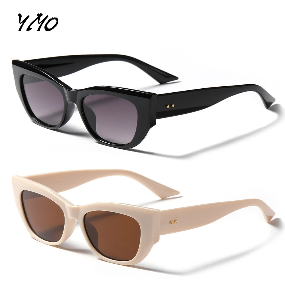 Small Rectangle Sunglasses Unisex New Fashion Retro Square Narrow Frame Sun Glasses Trendy Vintage Streetwear Eyewear UV400