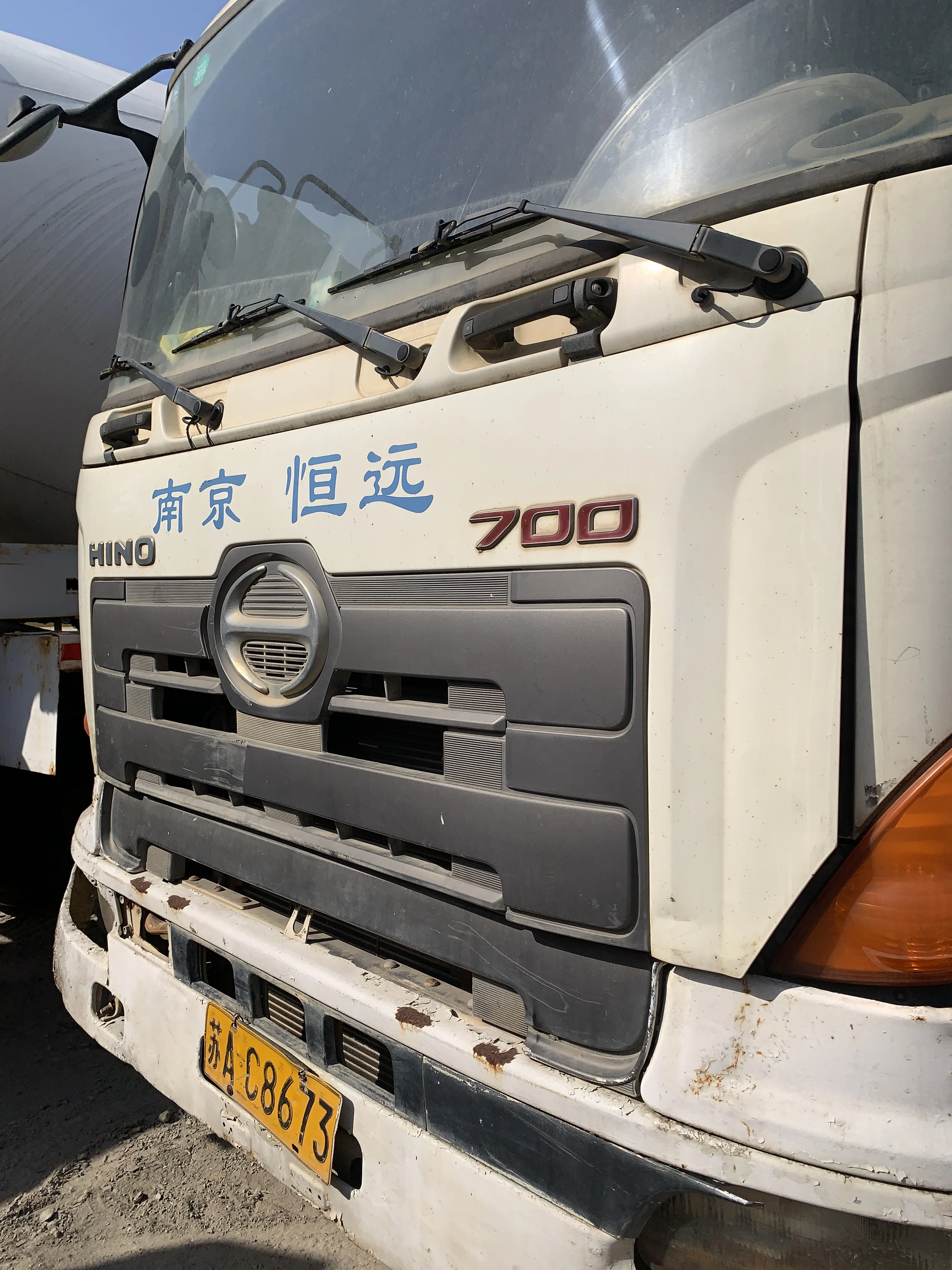Смеситель HANG KUI Hino700 13 7 тонн 90% новый оригинальный японский с EPA CE сельскохозяйственный дешевый использованный смеситель для смешивания бетона
