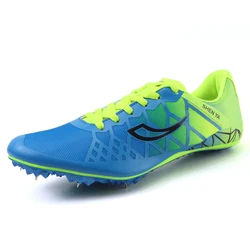 Chinese factory cheap wholesale fashion running spikes track, high quality track and field running shoes,