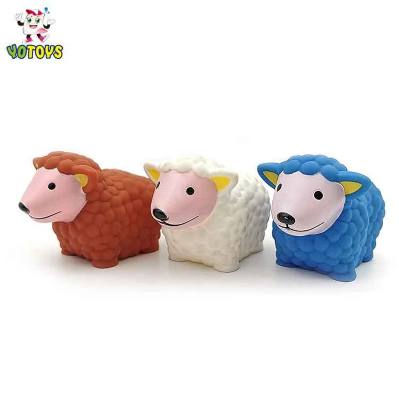 Lovely Farm for Baby Plastic Rubber Farm Animal Toys Plastic Baby Bath Set Toy PVC Unisex Horse Plastic Dairy Cow Toys