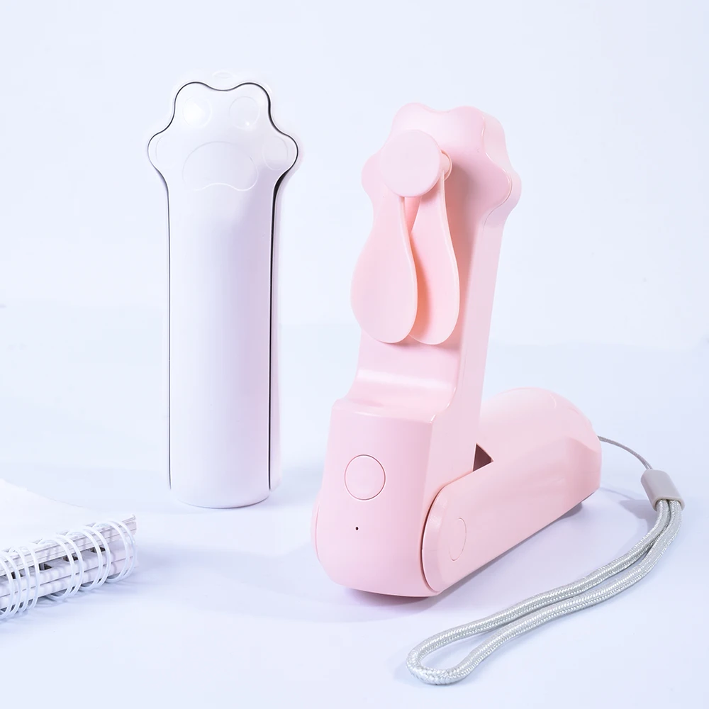 
new arrival 2020 delicate lipstick USB fans packed mini micro USB pocket fans portable rechargeable USB fans factory direct sale 