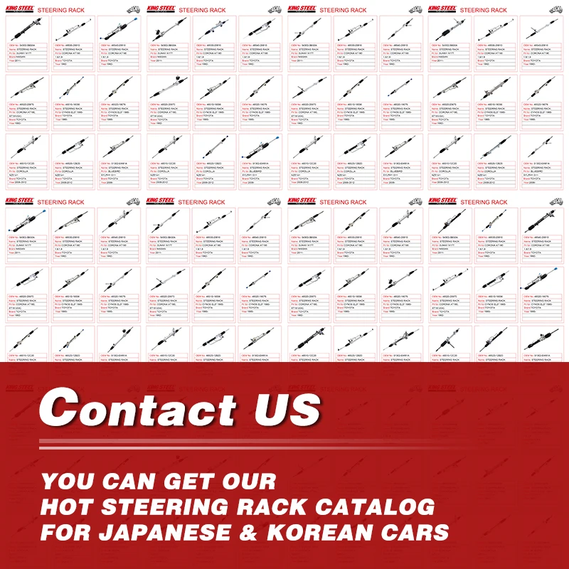 Manufacturers Electric Power Steering Rack For Toyota Previa Vitz Fielder Ipsum Passo Prado Dyna FJ120 Rav4 Tacoma 44250 RHD Car