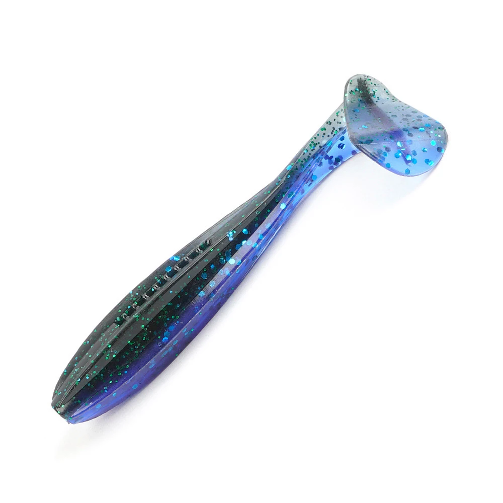 Soft Bait Paddle Tail 8.5cm 5.4g Alive Shad Silicone Swimbait for Bass Pike Artificial Soft Lure Jig Head Wobblers Lures