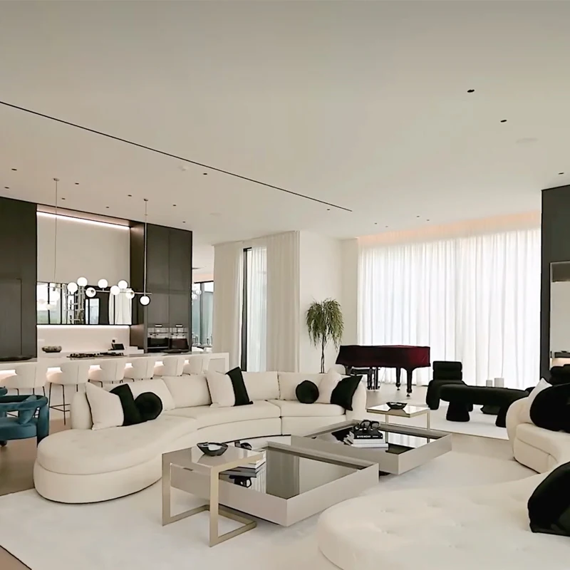 Custom Manor Modern Luxury Furniture Bespoke Wardrobes Cabinets for Elegant Homes