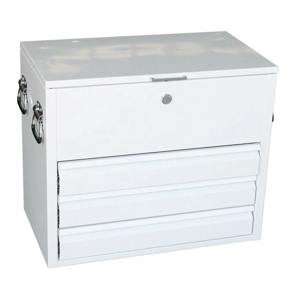 Heavy Duty Steel UTE Truck Toolbox with 3 Drawers Custom Size Iron Tool Cabinet Powder Coated for Storage and Protection