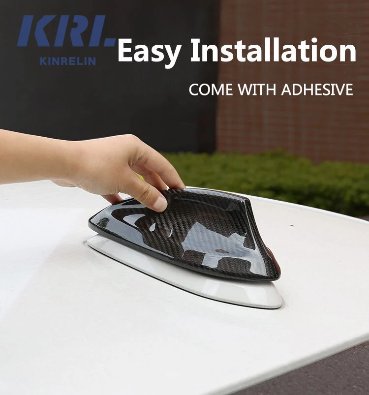 Car Accessories Vehicle Van Roof Shark Fin Shape Radio Aerial Antenna Decoration