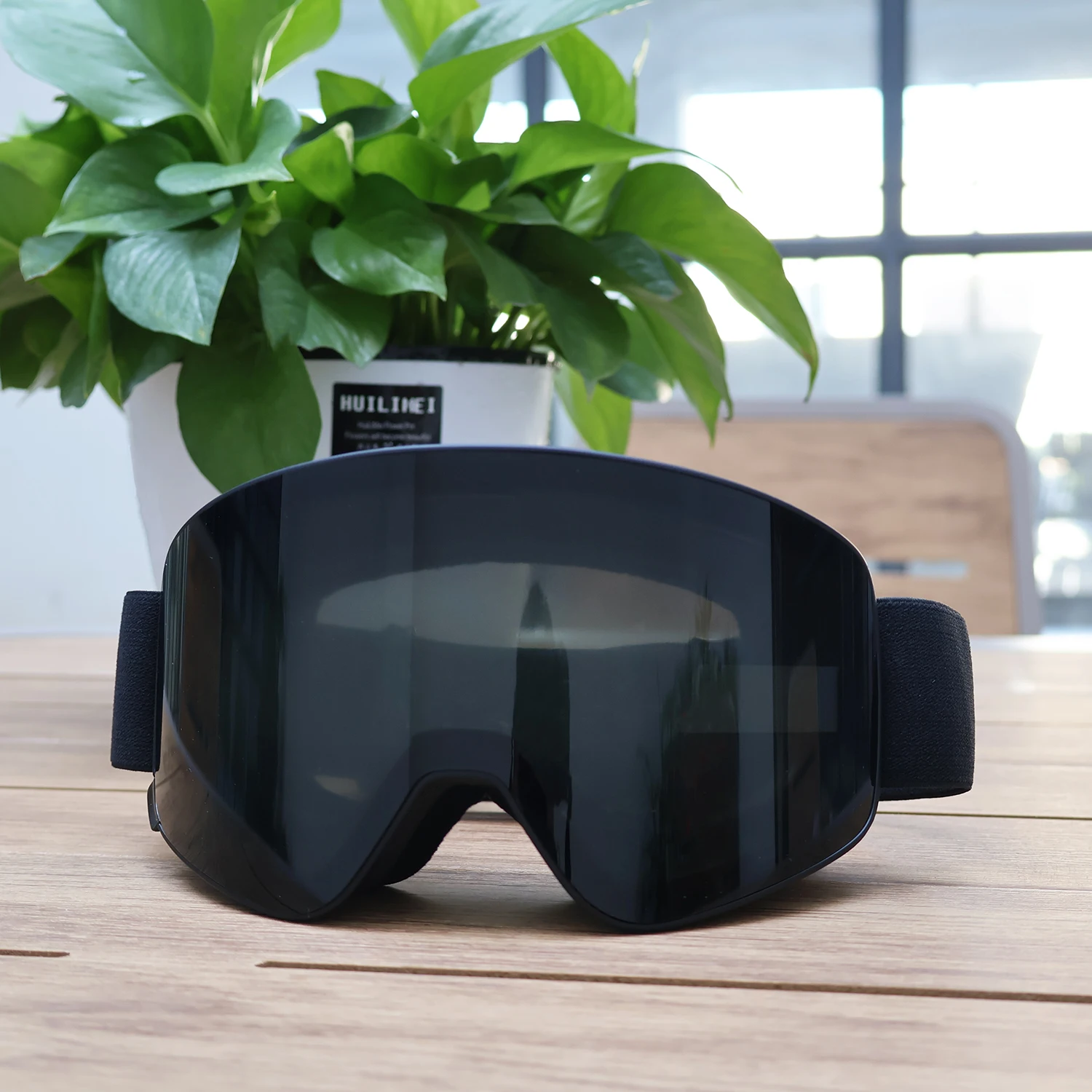 Dex Factory Dirtect Sale New Ready To Ship Products Black Ski Goggles Myopia Antifog Magnetic Snowboard Glasses Ski Snow Goggles