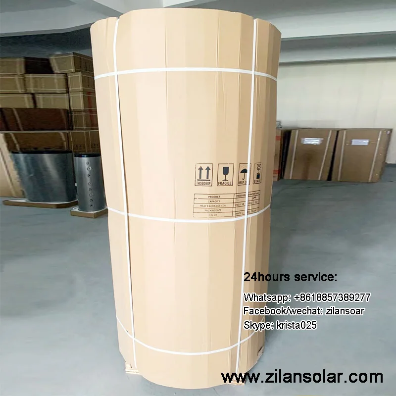 100L/150L/300L/400L/500L/750L/1000 L split stainless steel solar boiler water tank with double coils