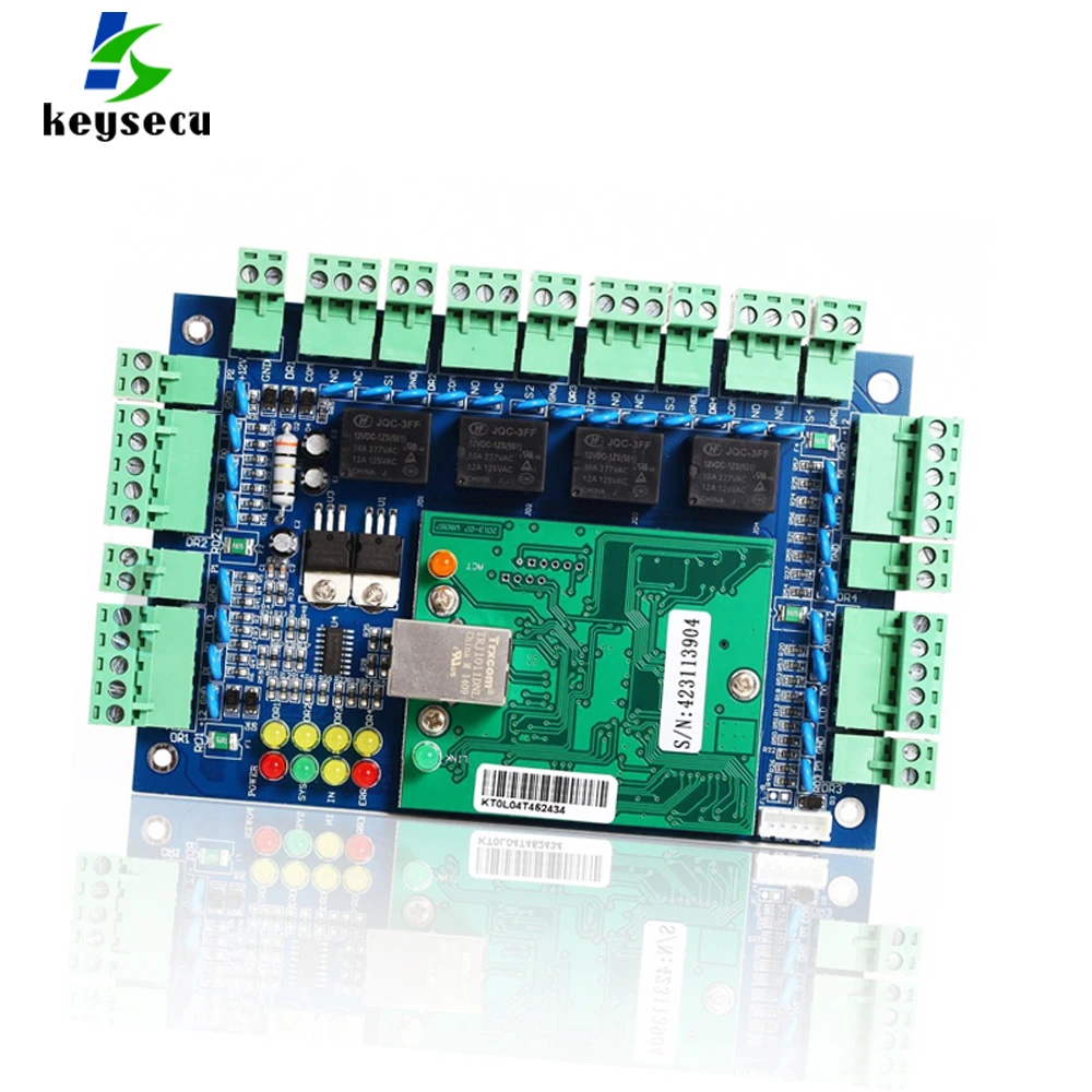  Keysecu 20000 пользователей сети 4 двери контроллер доступа с TCP/IP