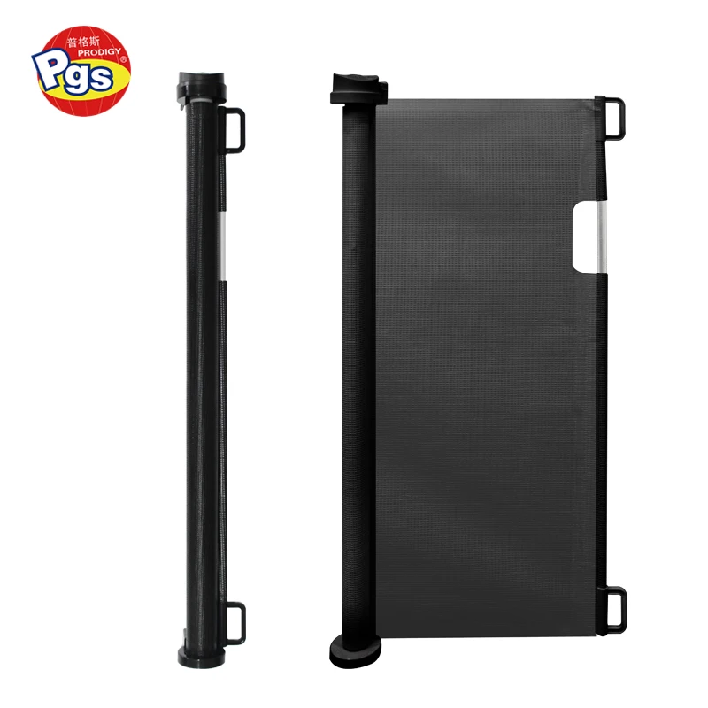 Prodigy SG008 CPC certificate retractable gate mesh wide wall dog door stair baby safety gate