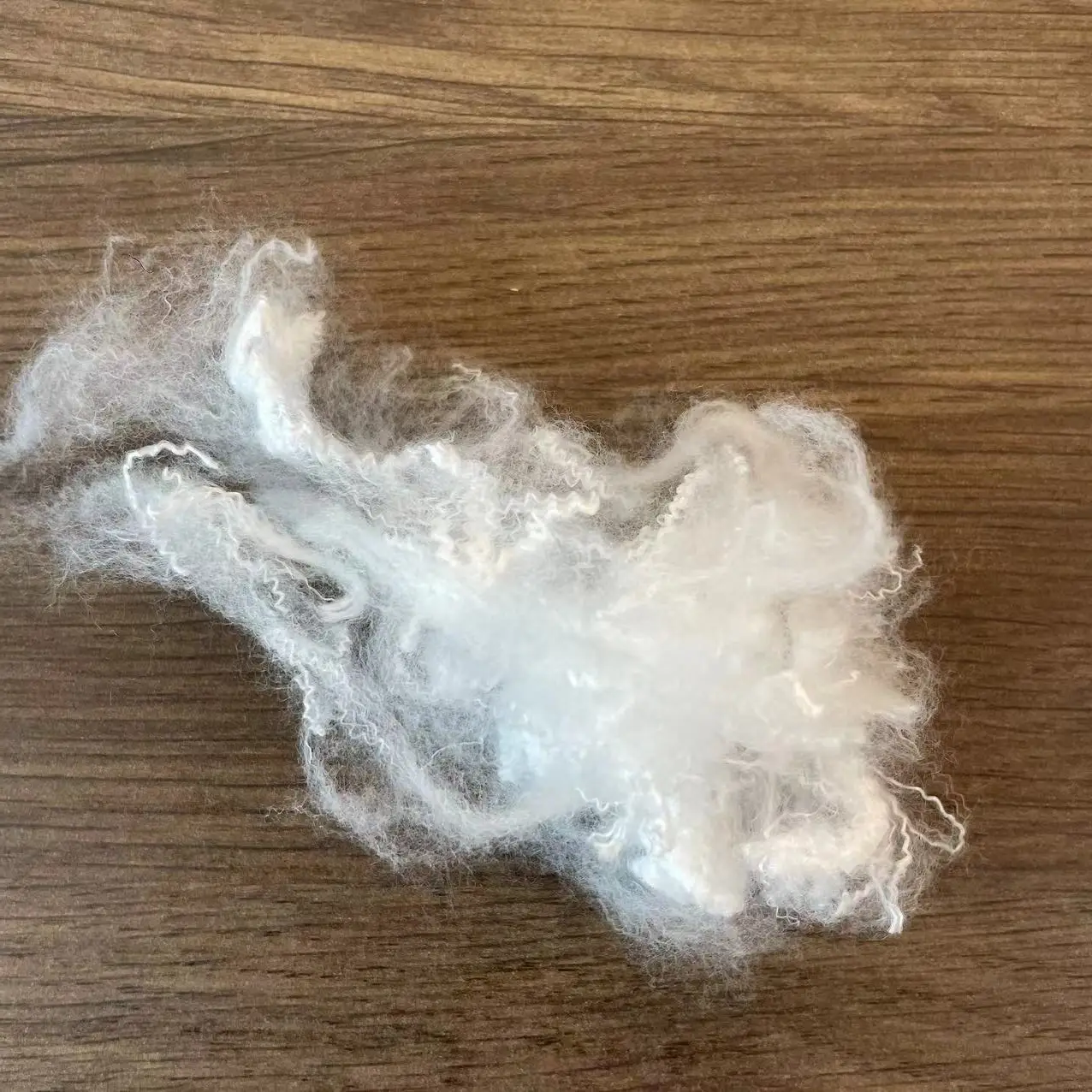 PSF 100% Virgin Polyester Staple Fiber 1.56dtex*32mm 38mm 51mm  Raw White Semi-Dull/Bright cotton yarn spinning