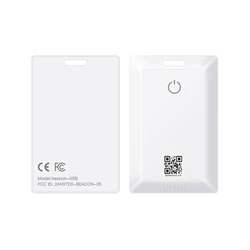 BLE5.2 Programmable Wireless Waterproof Ultra Thin Ble ibeacon Card  NFC Beacon Card Label Tag