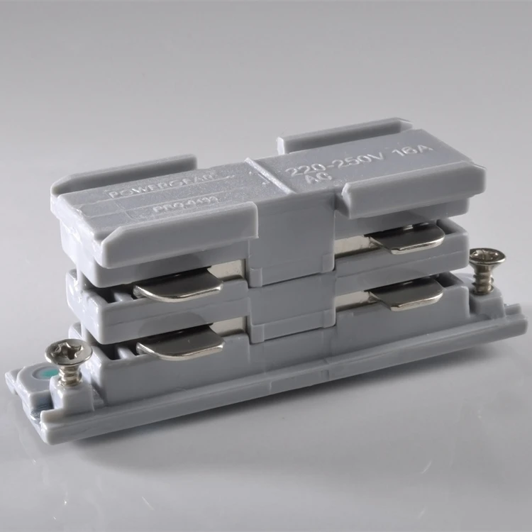 PRO-0433 New Design 4 Wires 3 Circuits Led Track Light System Mini Joiner