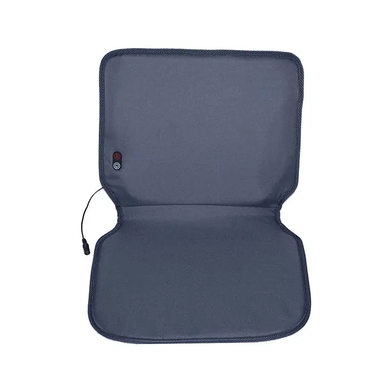 High Quality Black Spread Fabric Car Seat Vibrate Massage Cushion