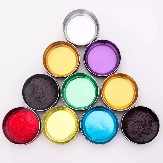 Private brand 120g honey Bee Wax strong hold hair styling Product hair pomade wax gel