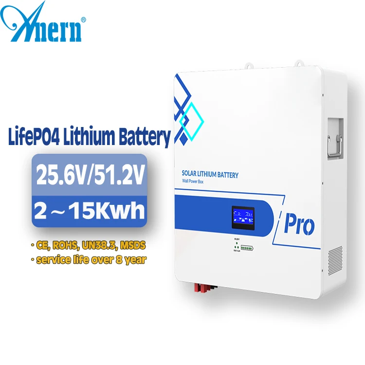 Anern 48v 200ah 10kwh 20kw solar lithium battery for sale