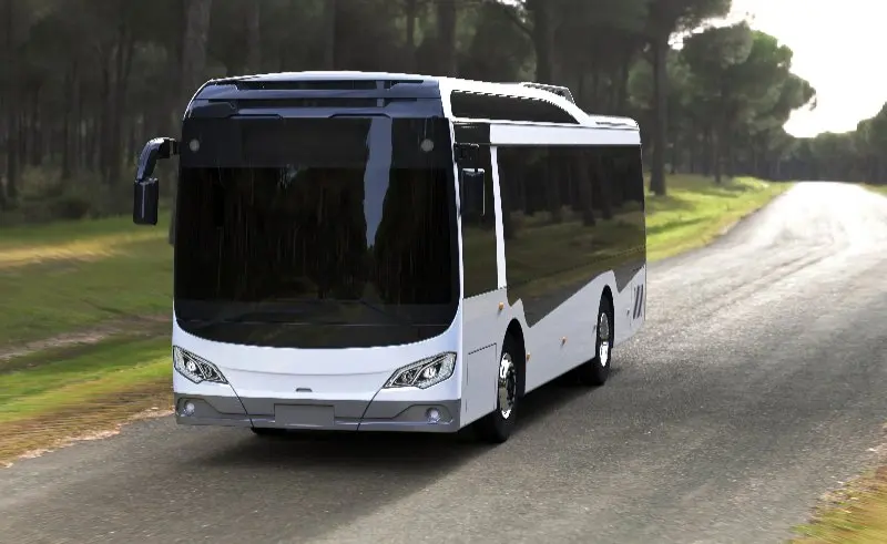 SYP pathfinder SH6110 10-11 метров 300 кВт электронный городской автобус