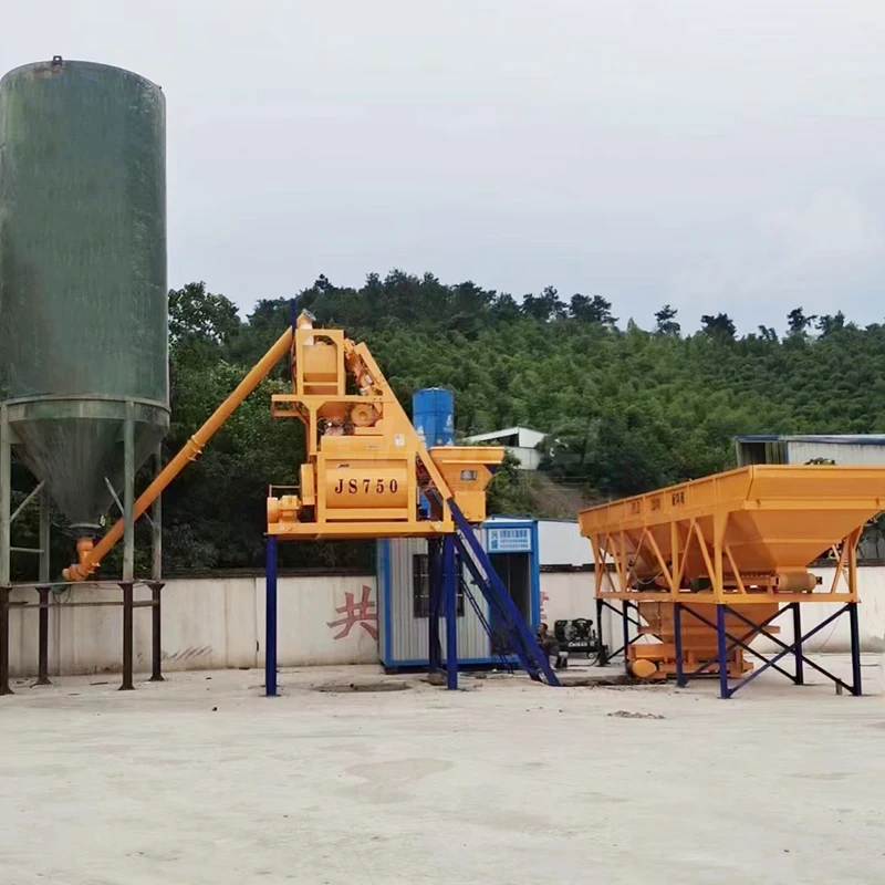 China Explosive New Products HZS35 Concrete Mixing Station With Top Selling