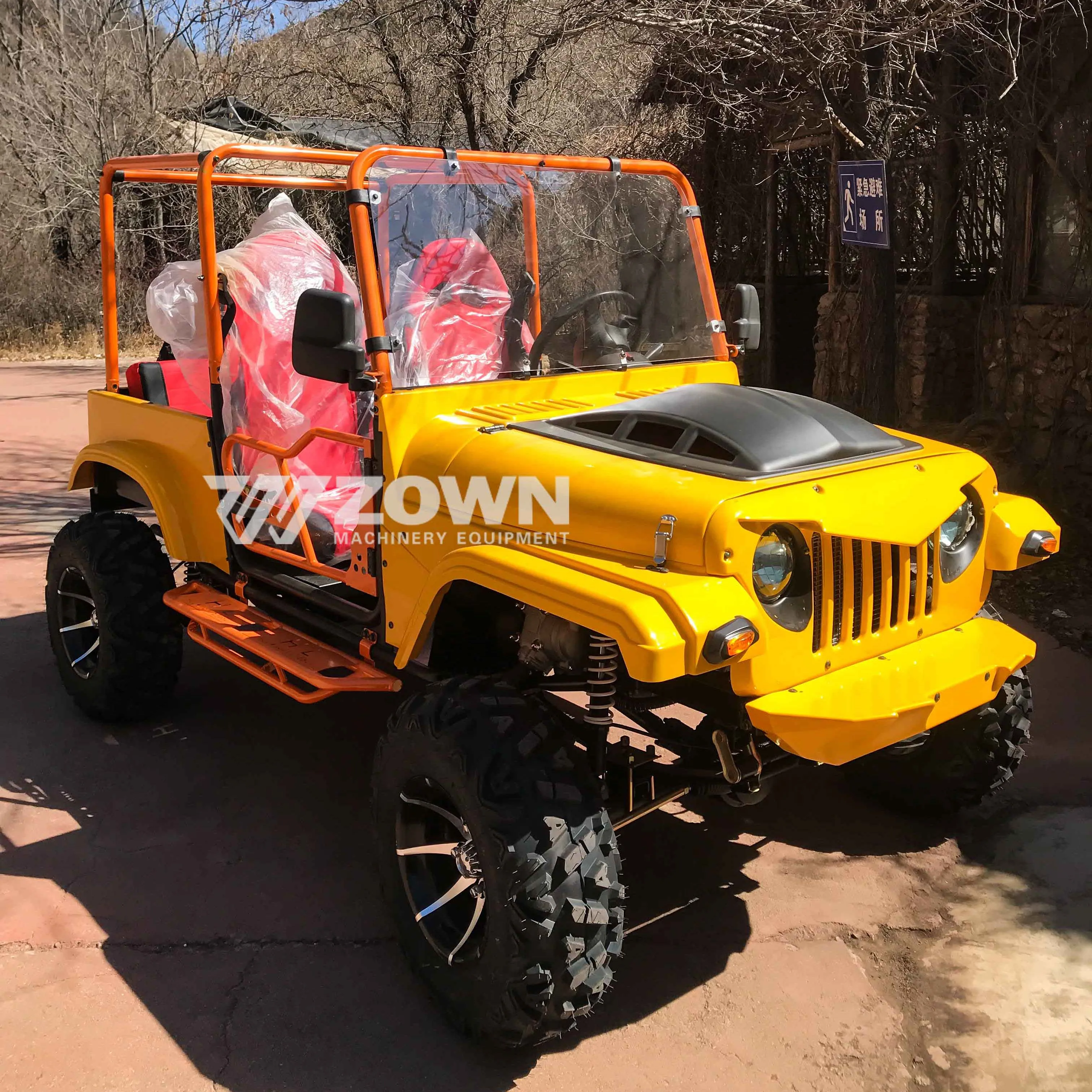 Лидер продаж Классический бензиновый/Электрический мини-джип UTV 150cc внедорожник четырехколесный мини-джип/настраиваемый внешний вид джип