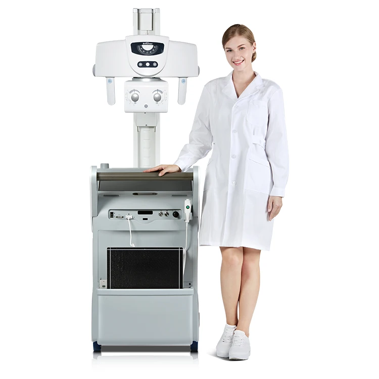 Chinese Supplier Browiner Mobile X-Ray Machine Medical Mobile X-Ray Machine MobileGenius 50kw High-Power Integrated Radiograph