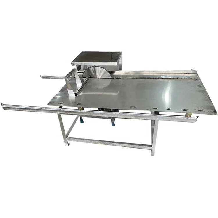 Hot selling Ice cube divier / Stainless Steel Saw Ice Cube Brick Machines