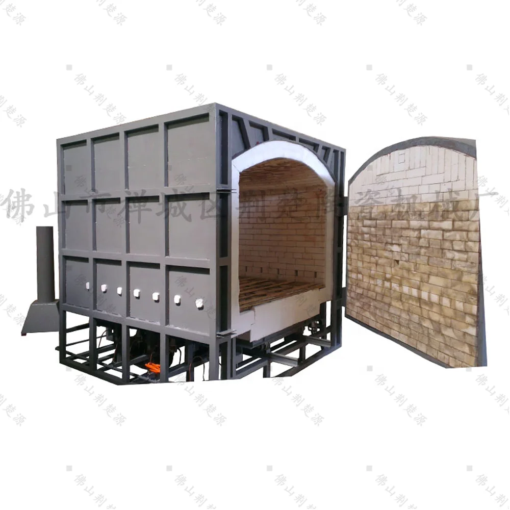 JCY-Automatic shuttle gas kiln industry furnace for ceramic