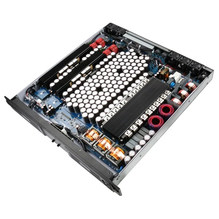 Digital equalizer audio professional 1U amplifier