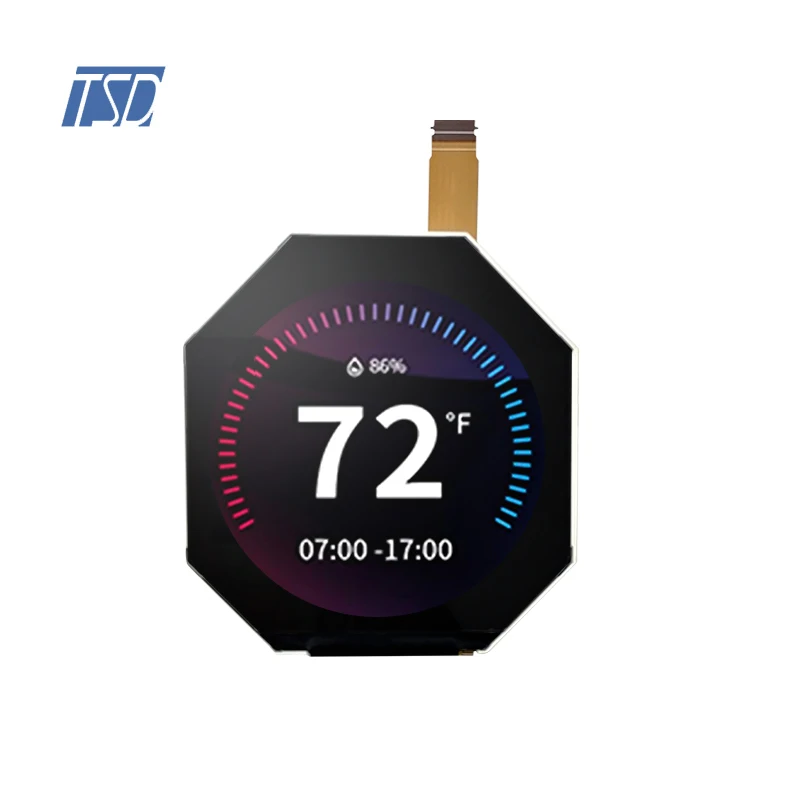2.47' 2.47 Inch Round 480x480 Resolution MIPI Interface HX8379-C Driver IC IPS TFT LCD Display