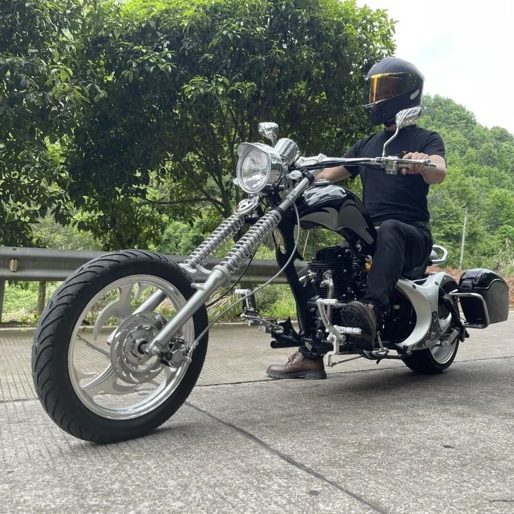 High speed adult 150CC or 250CC gasoline Chopper motorcycles euro 150cc motorcycles