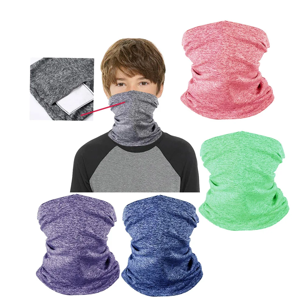 
2020 new arrived fleece neck warmer reversible autumn winter neck gaiter tube ear warmer headband face bandana for woman 