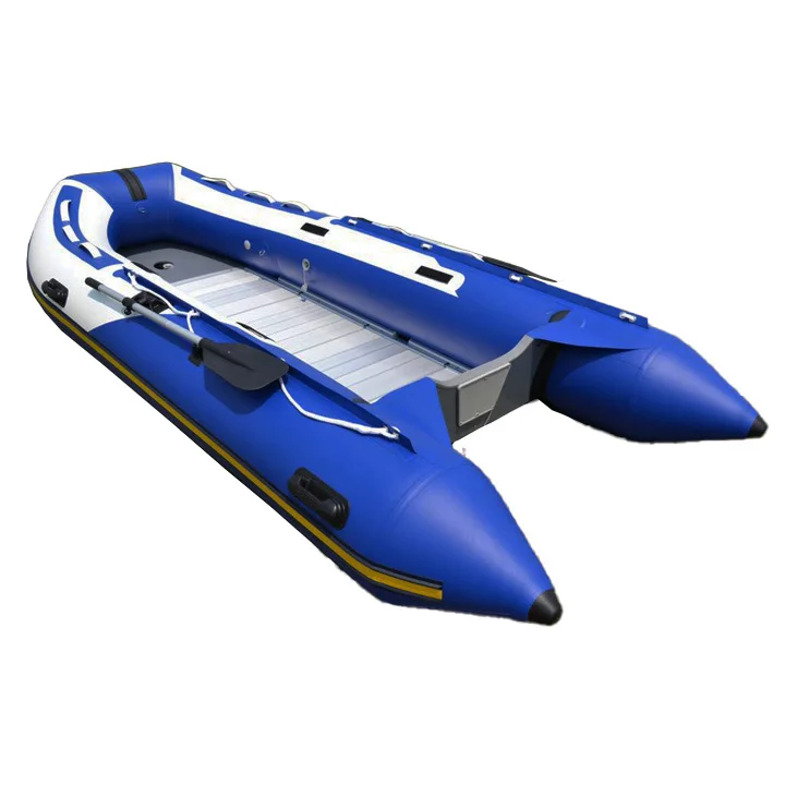 3.8m bote inflatable Mini Yacht Sport Boat with air floor