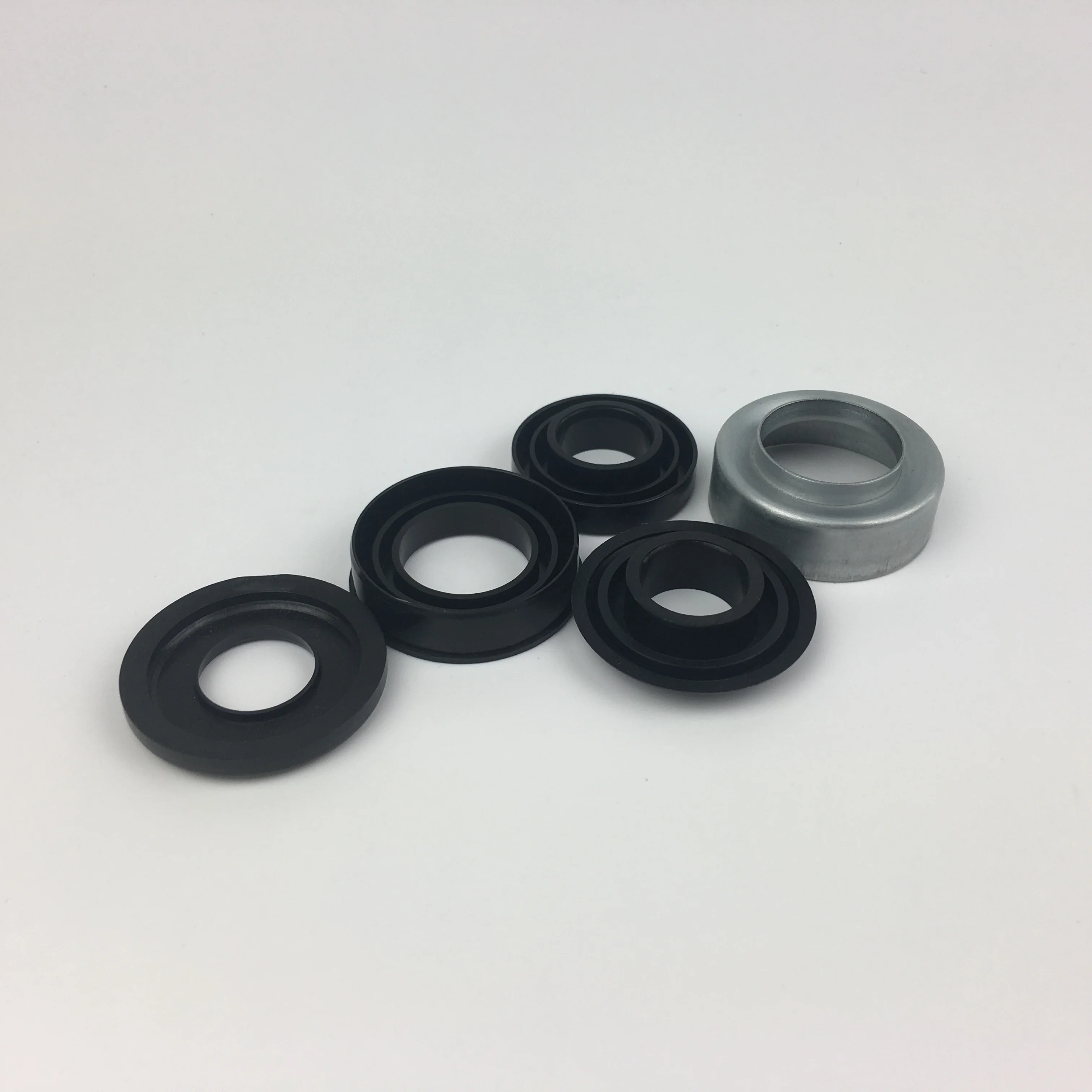 punch press bearing housing for steel shaft 20mm and injection labyrinth sealing