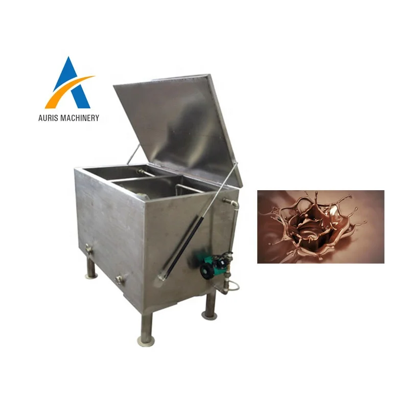 High speed chocolate melting tank equipment for factory with mixing and weighing system