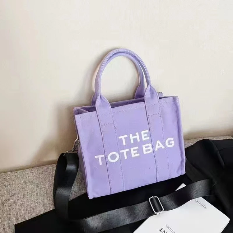 Factory Direct Sales Fashion Eco Friendly Custom Logo Cotton Canvas Tote Bag for Shopping