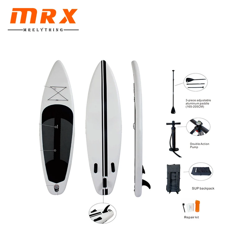 MRX profession trade drop stitch inflatable sup paddle board water table boat with pump racing sup board surfboard for surf