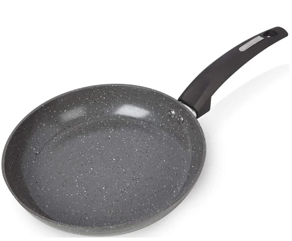Cerastone Forged carbo steel Frying Pan with Easy Clean Non-Stick Ceramic Coating, 24 cm, Graphite