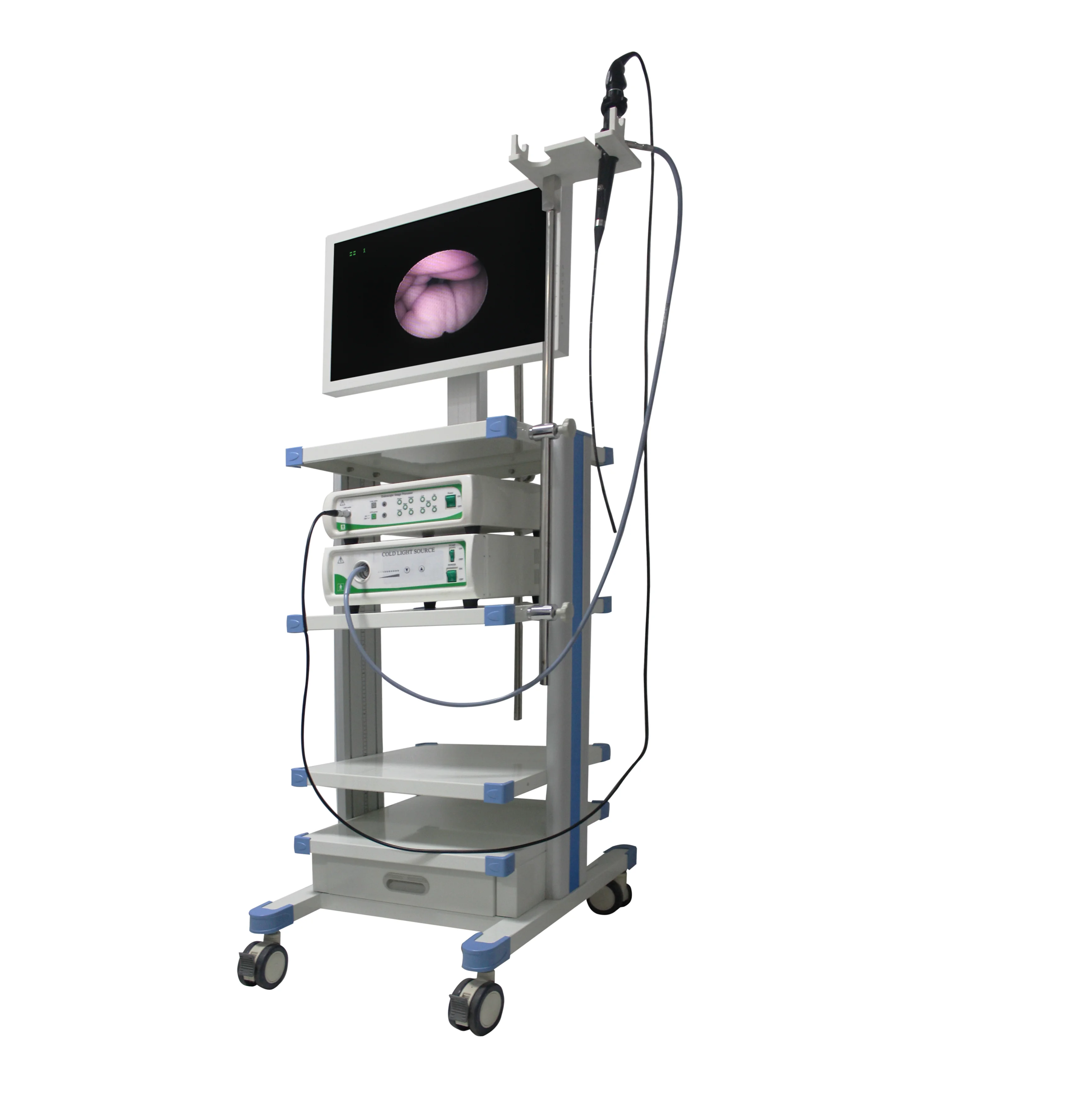 
OJH China Brand Flexible Fiber Bronchoscopy Fiber Laryngoscopy Multi-use ENT Scope 