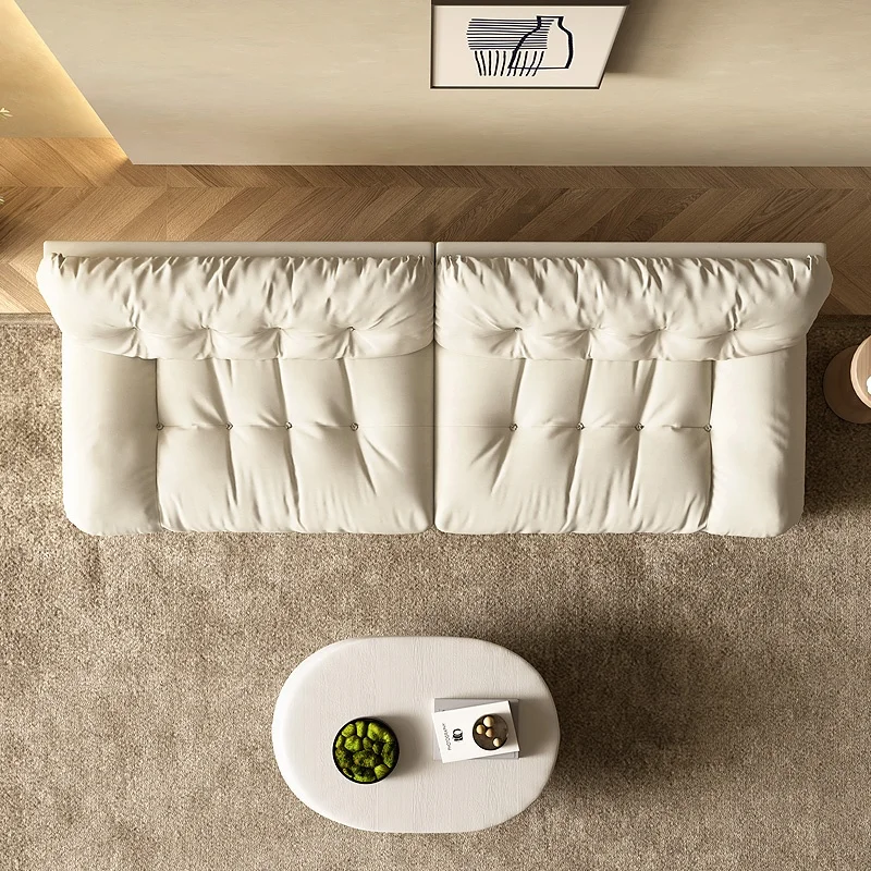 Three-Dimensional Fashion Soft Skin-Friendly Three-Seat Comfortable Sofa