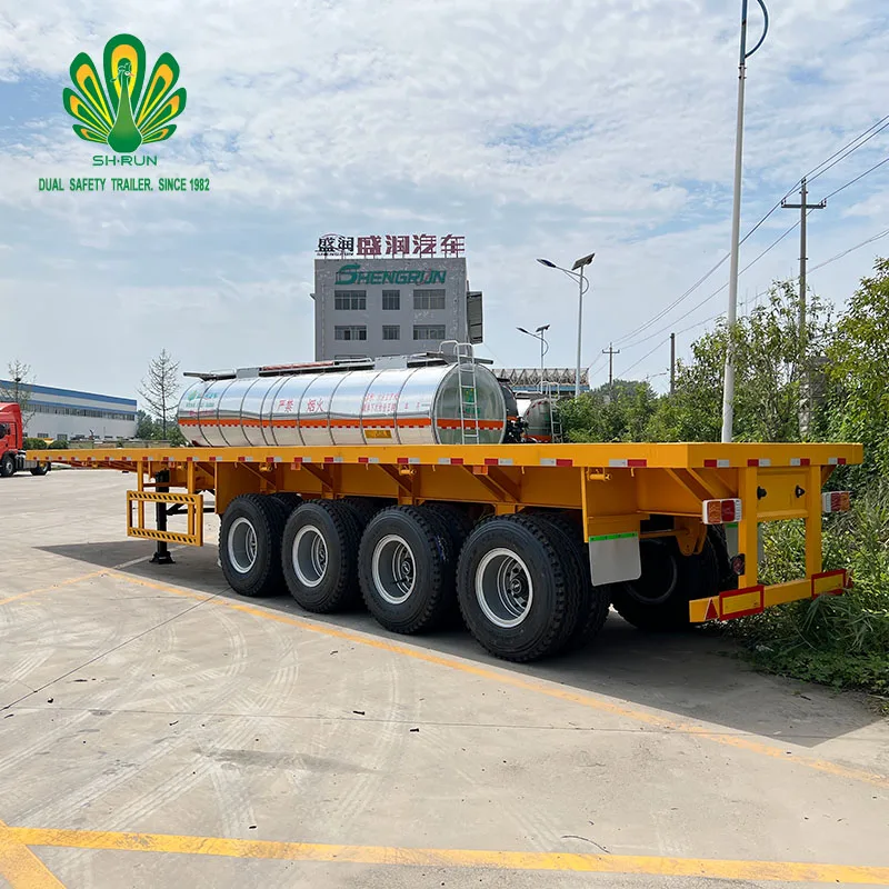 3 axle 40ft 70ft container carrier trailer malaysia 20ft truck trailers