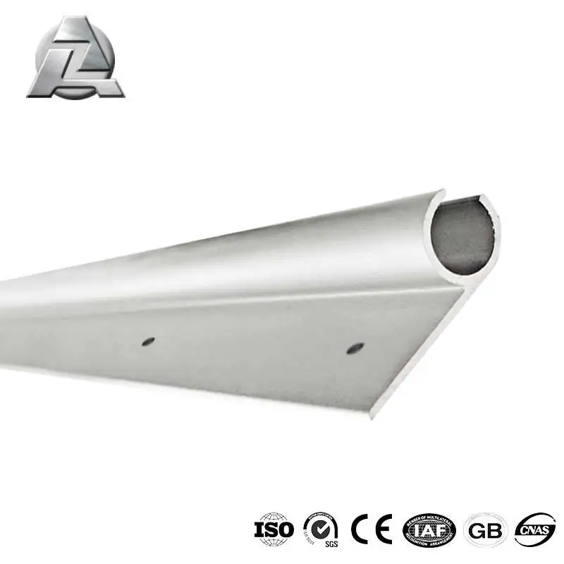 ZJD-KS108 караван одиночный алюминиевый keder рельсовый профиль штранг-прессования и ткани на