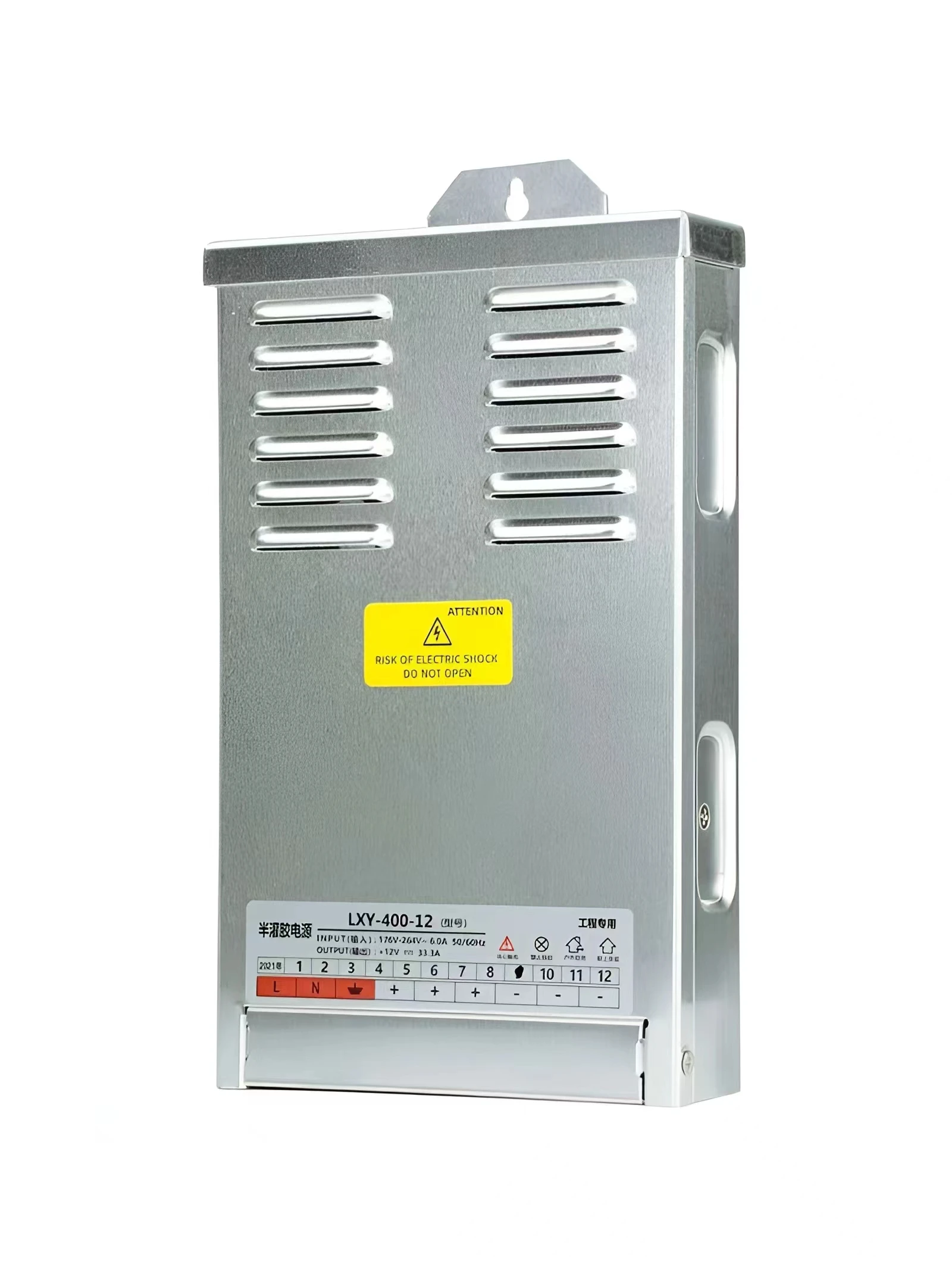 Brand New Switching power supplies 12V33A 400W Rainproof aluminum profiles