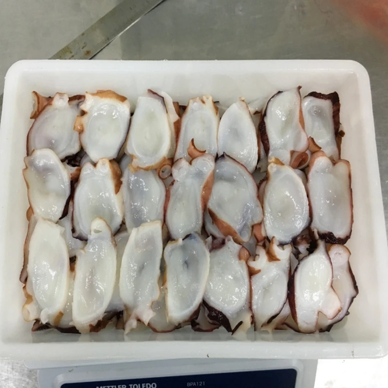 Hot Selling Cheap Seafood Products Frozen Boiled Octopus Slice