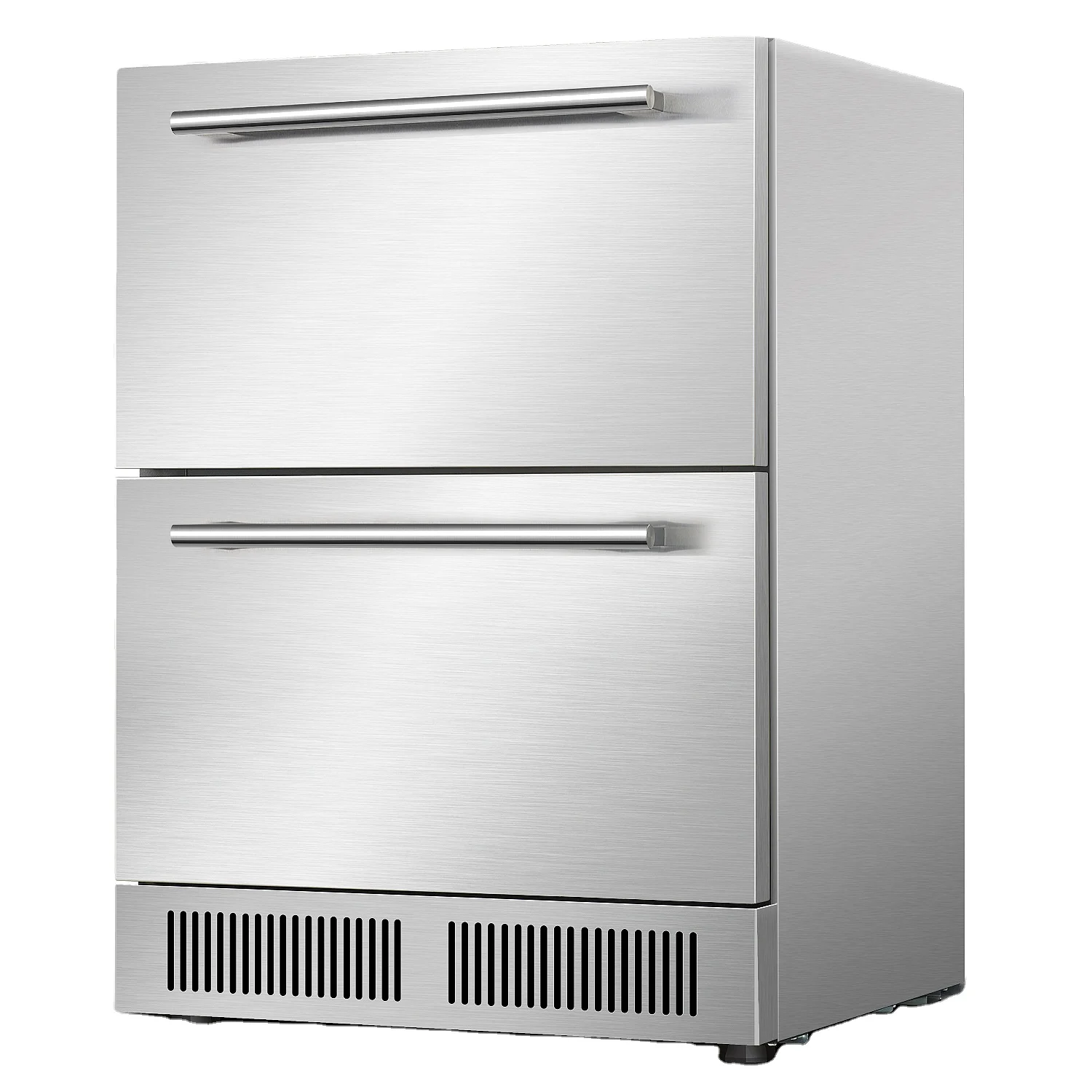 Большой холодильник для ресторана твердая дверь вертикальный охладитель внутреннего и наружного холодильника с двойным