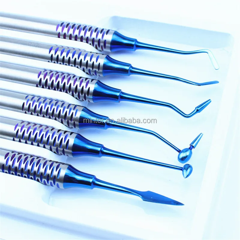 Factory Wholesale 6 Pcs Oral Care Aesthetic Restoration Set Dental Resin Filling Set