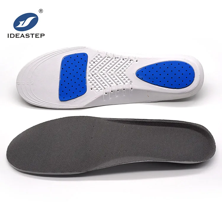 Ideastep manufacture OEM design your own logo athlete perforated eva breathable molded sport insole for shoes