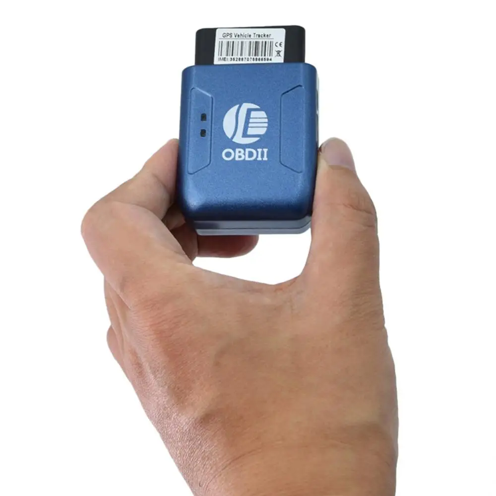  TK206 Mini OBD2 Противоугонная сигнализация в реальном времени GPS-трекер устройство отслеживания автомобиля для управления парком транспортных