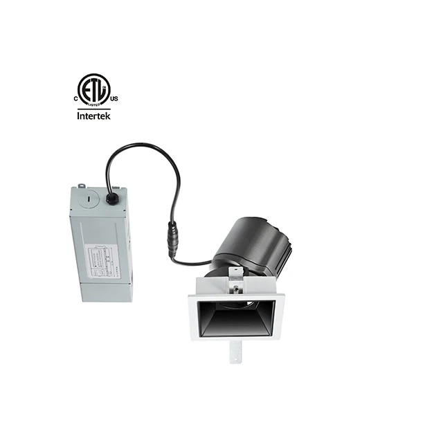 Daytonled Less Round Square UGR<13 Recessed Frameless anti-glare cct downlight cct led downlight