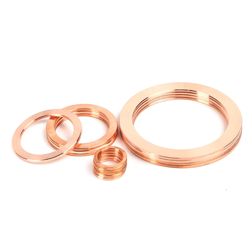 CF Gasket OFHC Copper Gasket for Ultra High Vacuum Oxygen Free Metal Washer Seal CF16 CF63 CF100